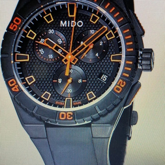 Mido ocean star captain Chrono quartz watch - Picture 3 of 7
